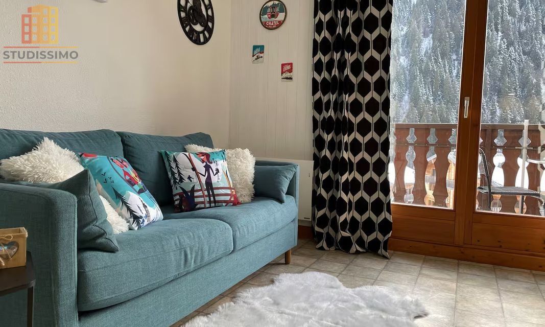 Studio 20m² Châtel - Balcon, vue montagnes - Photo 2