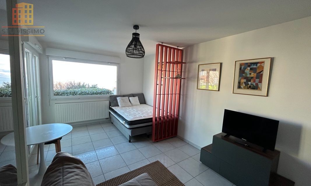 Studio 30m² Évian-les-Bains - Balcon, vue lac - Photo 1