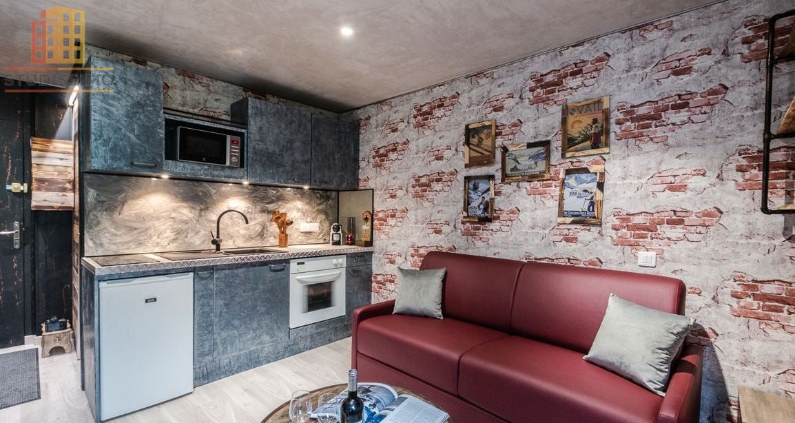 Studio 16m² Saint-Gervais-les-Bains - 3e étage, DPE E - Photo 2