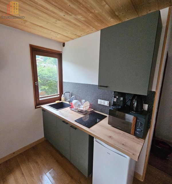 Studio 17m² Châtel 74390 - Terrasse - Photo 1