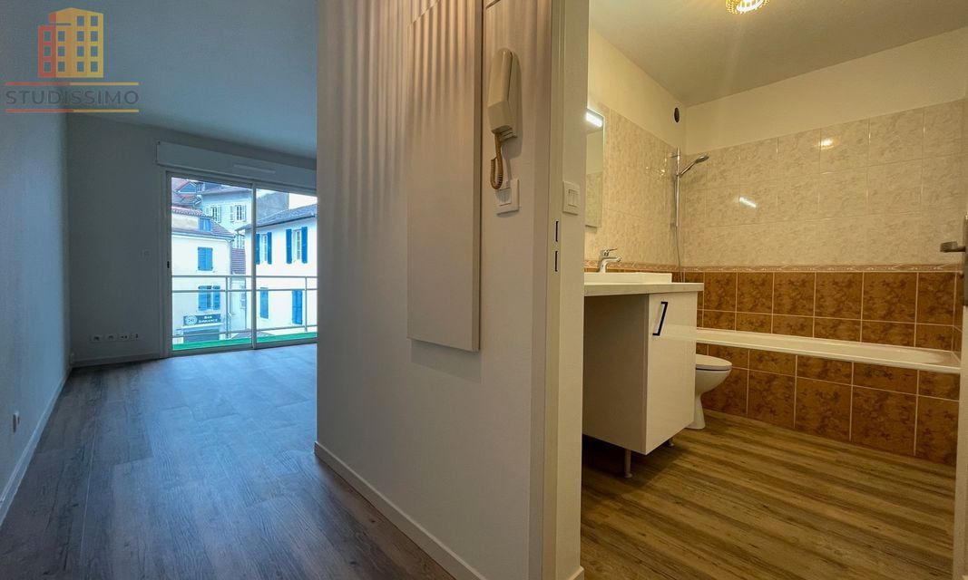 Studio 23m² Pau centre - Balcon, garage - Photo 2