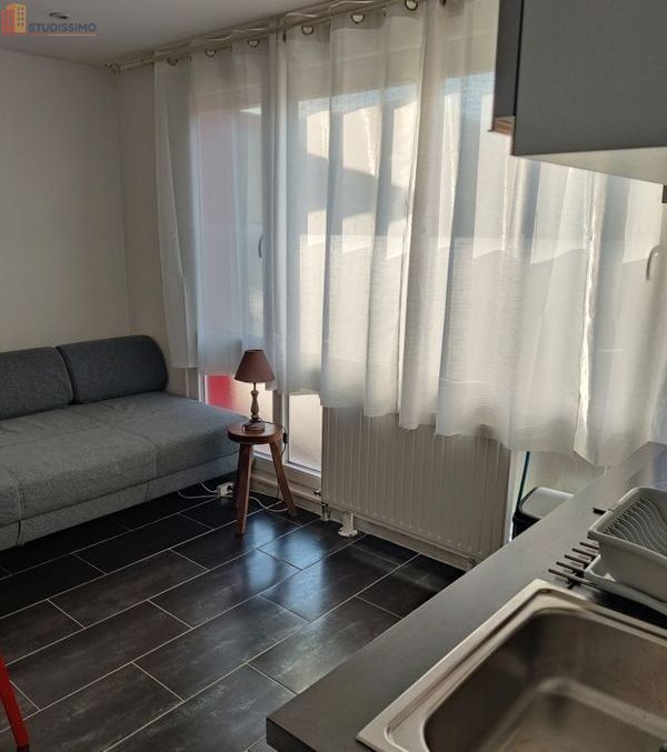 Studio meublé 28m² Bourg-en-Bresse - Meublé, DPE C - Photo 1