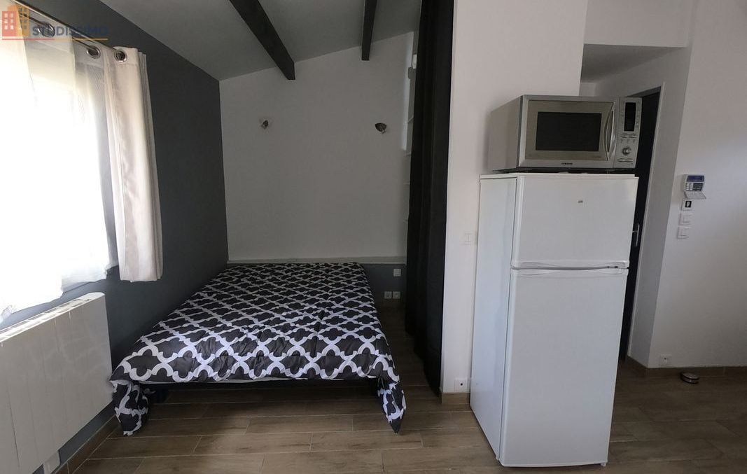 Studio meublé 24m² Saint-André-de-Corcy - Meublé, DPE D - Photo 1