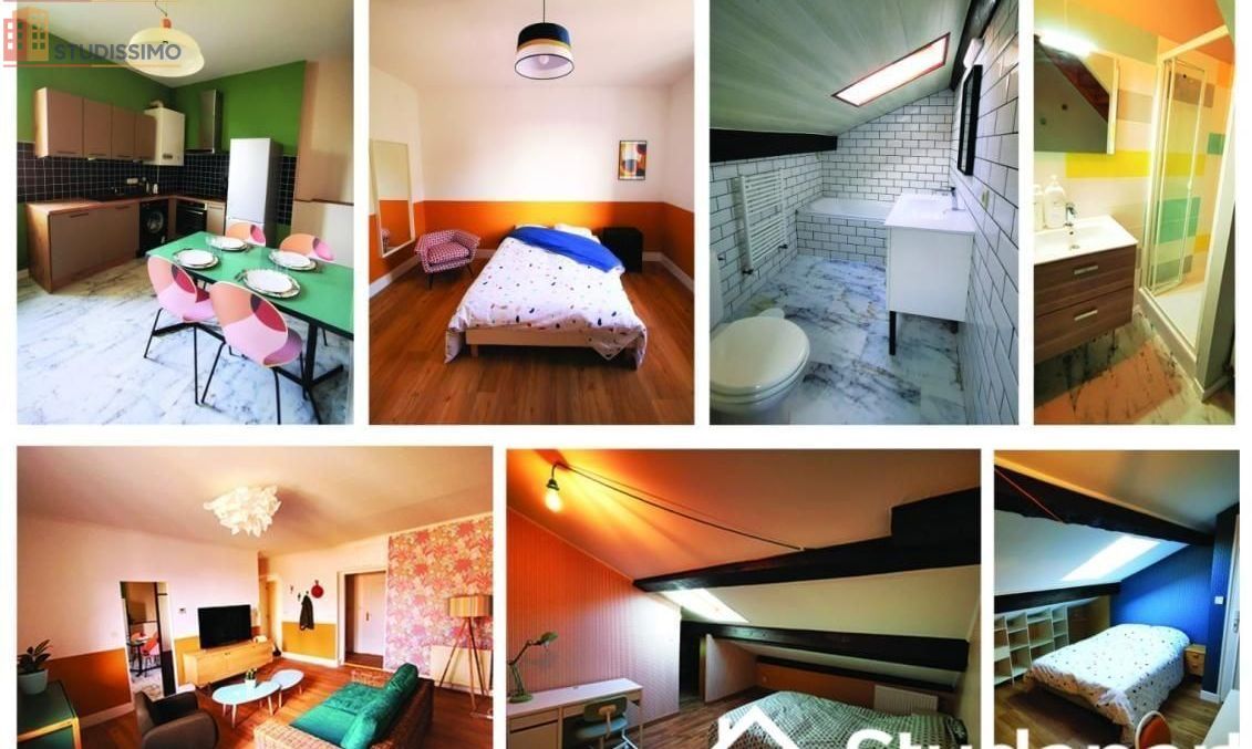 Studio meublé 12m² Bourg-en-Bresse - Meublé, DPE D - Photo 2