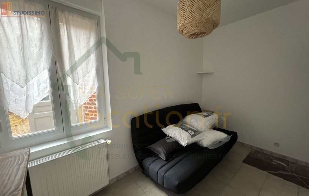 Studio meublé 26m² Saint-Quentin - Meublé, DPE D - Photo 3