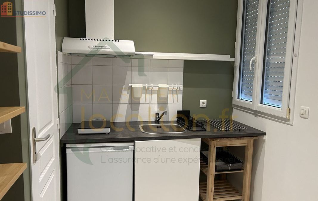 Studio meublé 17m² Saint-Quentin - Meublé, DPE D - Photo 3