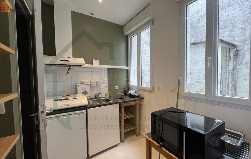 Studio meublé 17m² Saint-Quentin - Meublé, DPE D - Photo 1