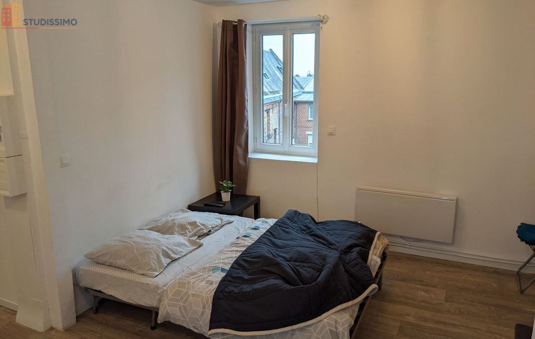Studio meublé 28m² Saint-Quentin - Hyper centre, lumineux - Photo 1