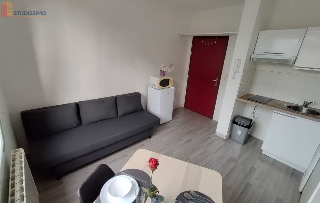 Studio meublé 14m² Saint-Quentin - Meublé, DPE D - Photo 2