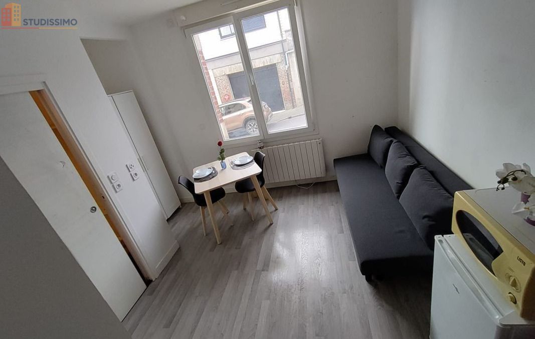 Studio meublé 14m² Saint-Quentin - Meublé, DPE D - Photo 1