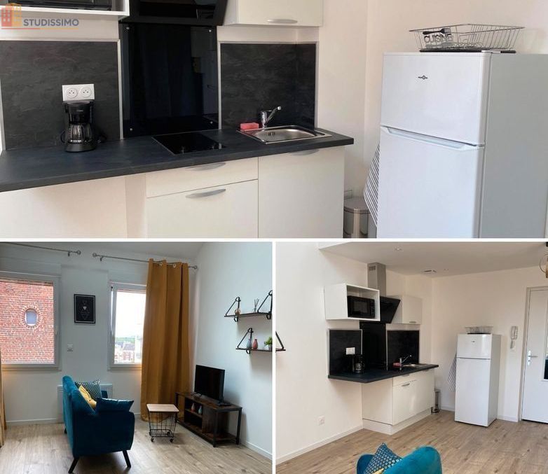 Studio meublé 28m² Saint-Quentin - Meublé, 2e étage - Photo 2