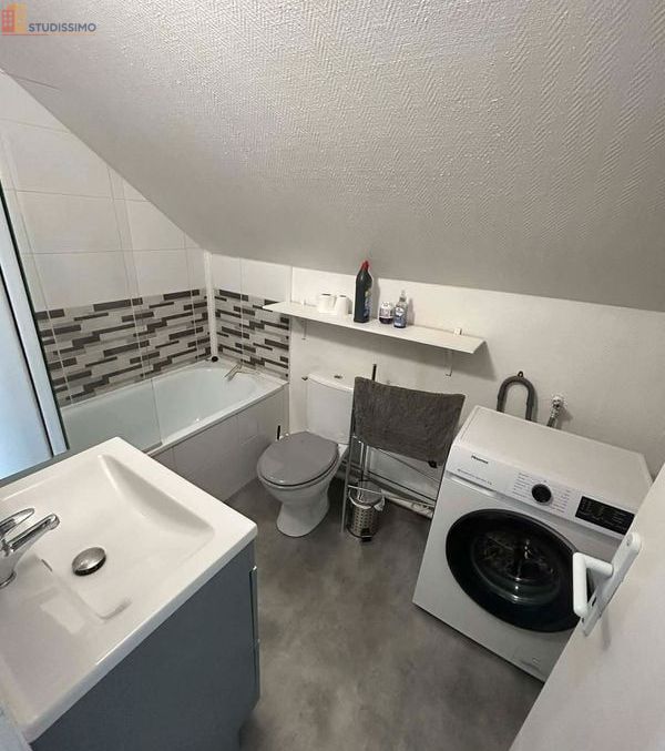 Studio meublé 25m² Laon - Meublé, lumineux - Photo 2