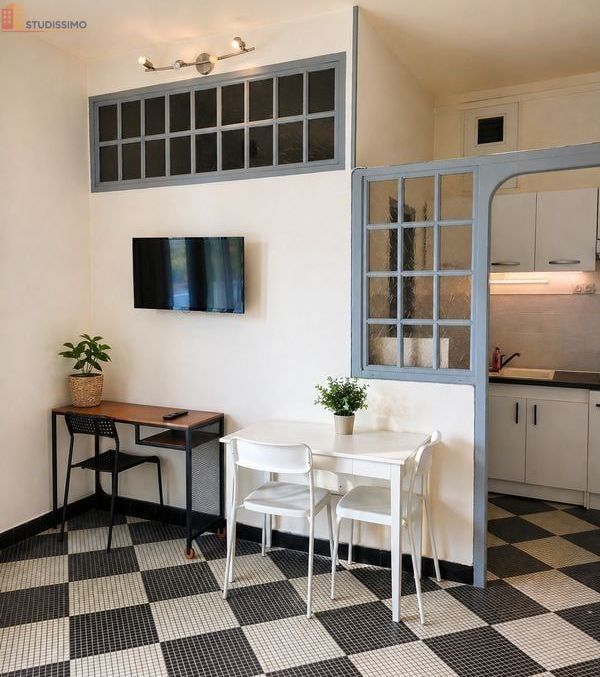 Studio meublé 31m² Moulins - Lumineux, jolie vue - Photo 1