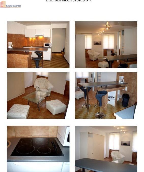 Studio meublé 28m² Sisteron - Lumineux, étage 2/4 - Photo 1