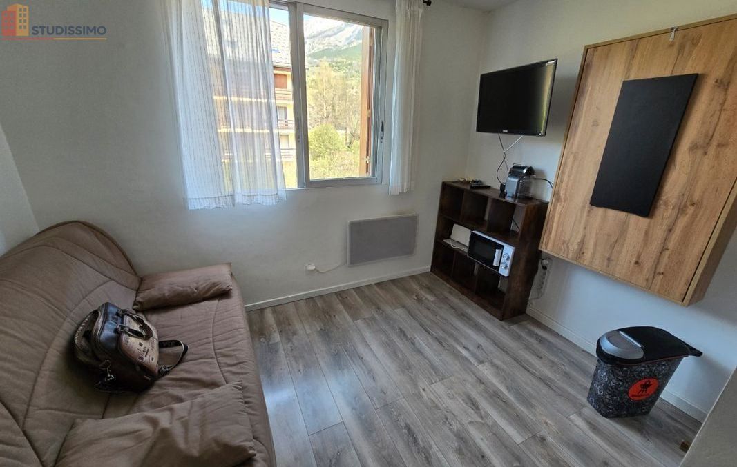 Studio meublé 16m² Barcelonnette - Meublé, DPE D - Photo 1