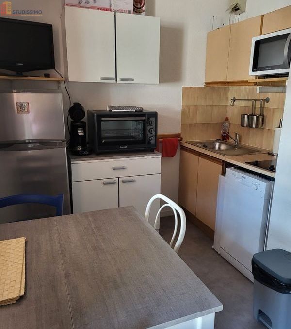 Studio meublé 22m² Allos 04260 - 4 couchages, proche pistes - Photo 1