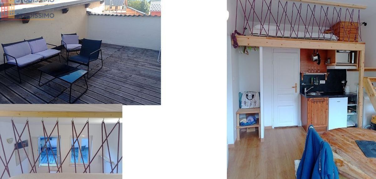 Studio meublé 17m² Saint-Jean-Saint-Nicolas - Calme, terrasse - Photo 2