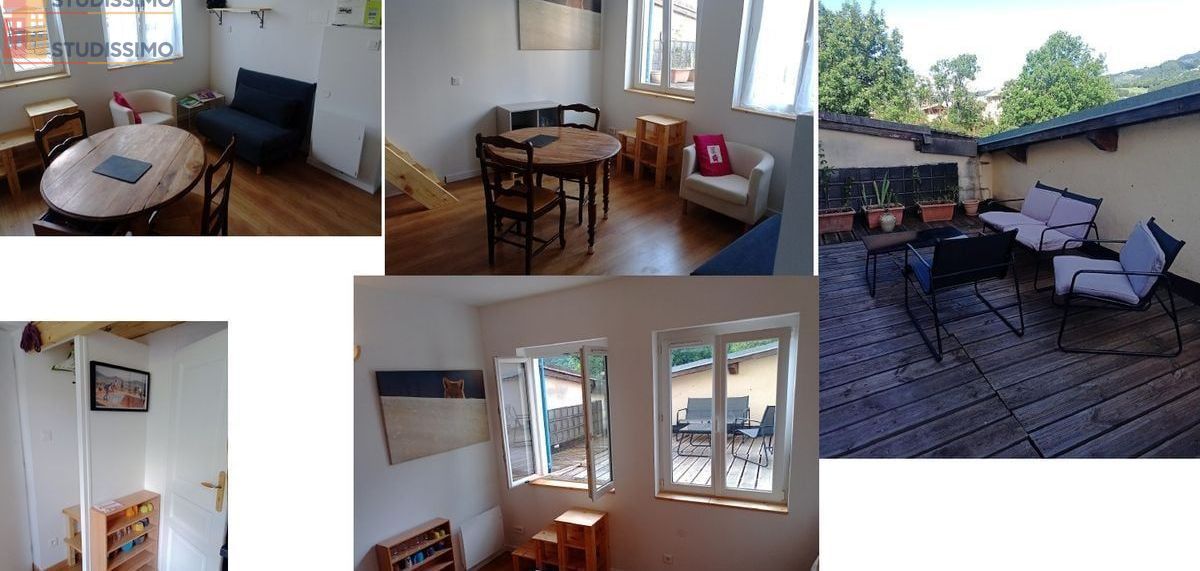 Studio meublé 17m² Saint-Jean-Saint-Nicolas - Calme, terrasse - Photo 1