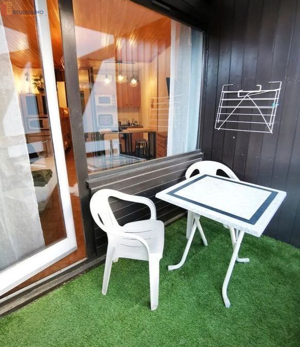 Studio meublé 23m² Vars 05560 - Balcon, parking - Photo 1
