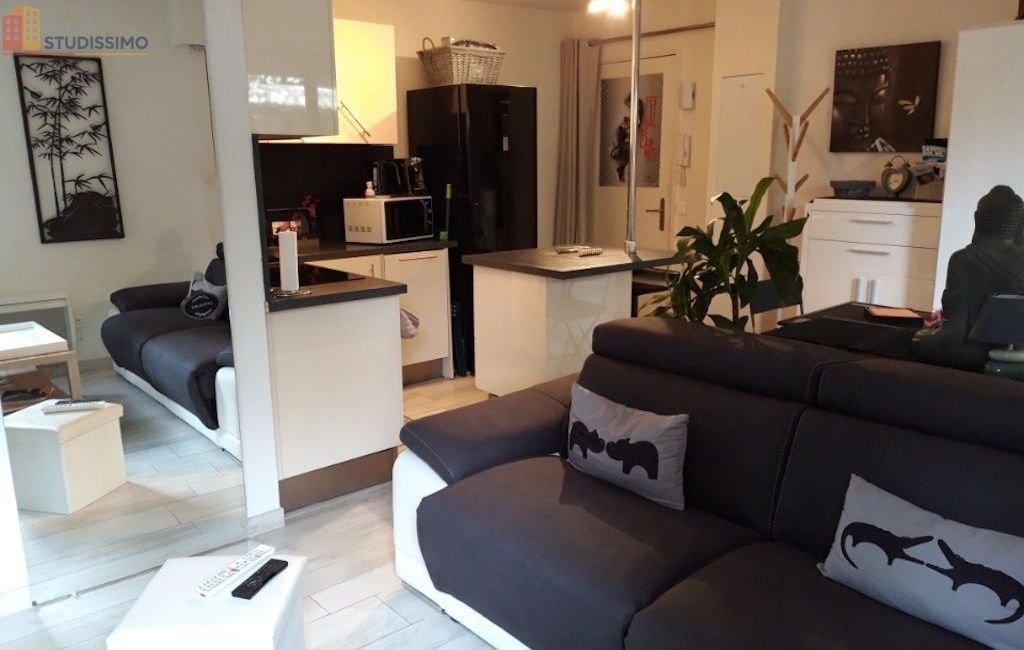 Studio meublé 28m² Cannes 06400 - Terrasse, parking - Photo 9