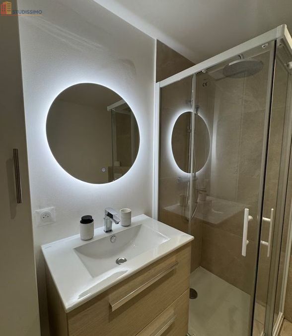 Studio meublé 20m² Antibes 06600 - Meublé, lumineux - Photo 1