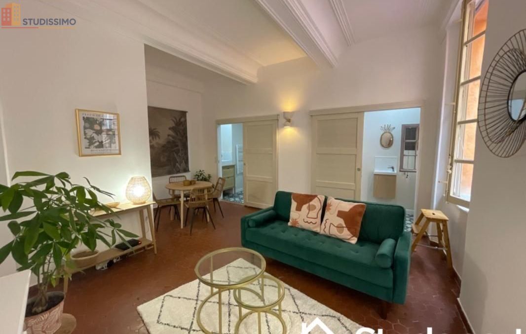 Studio meublé 13m² Grasse - Lumineux, 1er étage - Photo 2