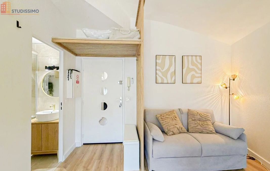 Studio meublé 20m² Nice 06200 - Meublé, DPE C - Photo 6