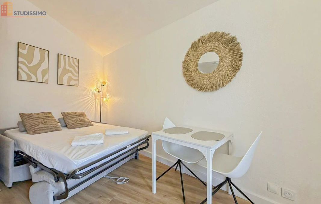 Studio meublé 20m² Nice 06200 - Meublé, DPE C - Photo 2