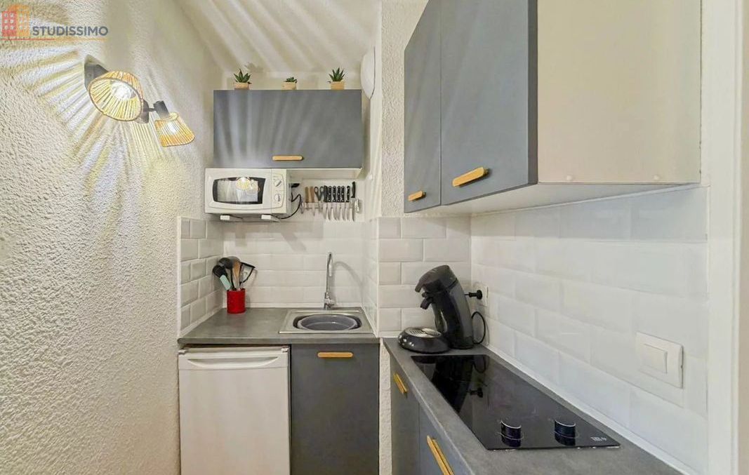 Studio meublé 20m² Nice 06200 - Meublé, DPE C - Photo 1