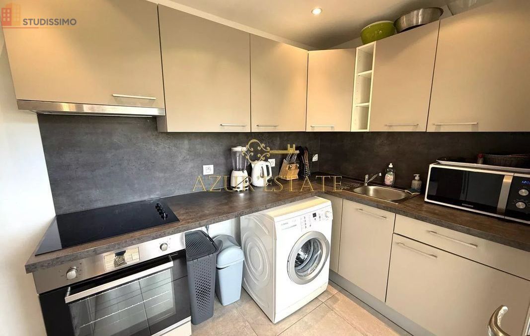 Studio meublé 27m² Beausoleil - Meublé, DPE C - Photo 4
