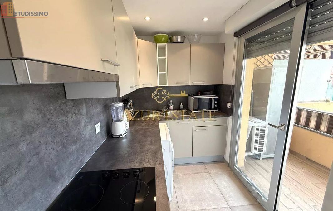 Studio meublé 27m² Beausoleil - Meublé, DPE C - Photo 5