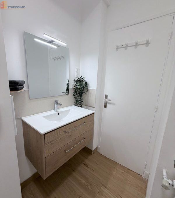 Studio meublé 28m² Nice 06100 - Étage élevé, meublé - Photo 1
