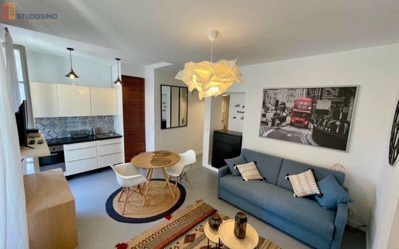 Studio meublé 25m² Nice centre - Calme, lumineux - Photo 2