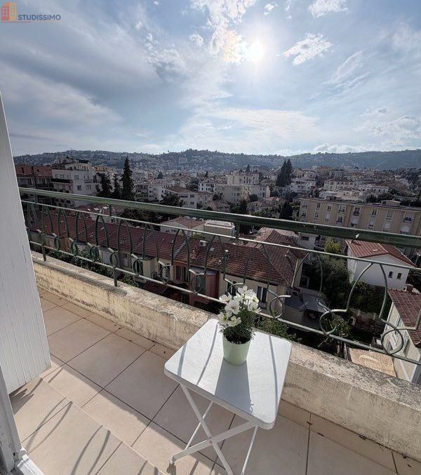 Studio meublé 28m² Nice 06100 - Lumineux, 5e étage - Photo 1
