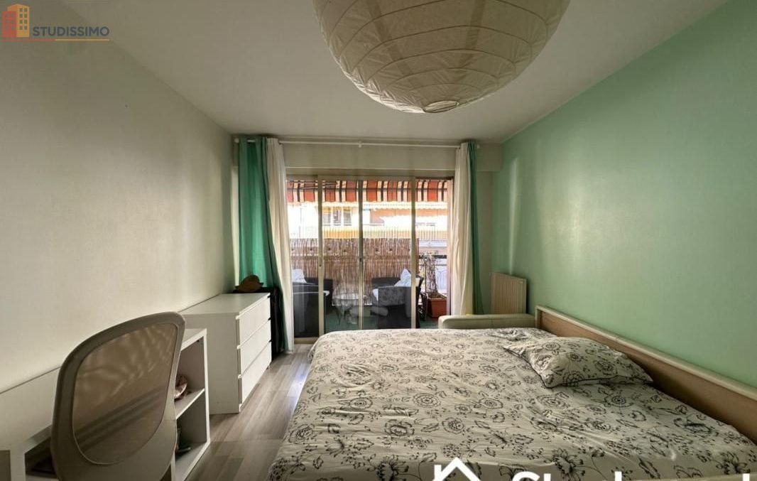 Studio meublé 11m² Nice 06100 - Calme, lumineux - Photo 2
