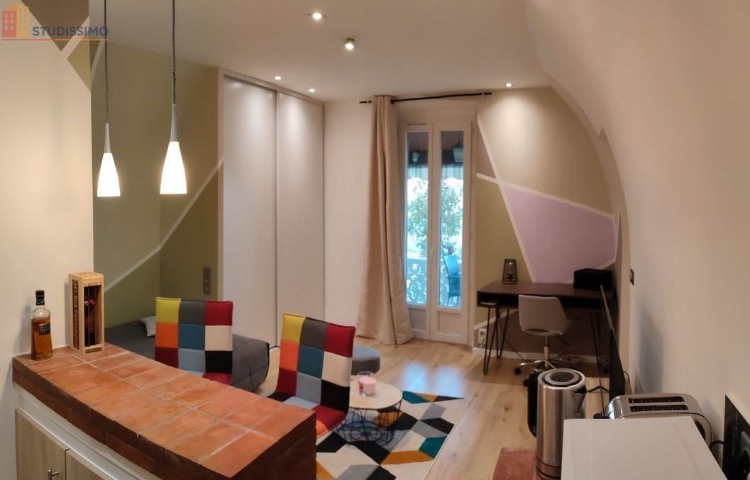 Studio meublé 23m² Grasse - Lumineux, meublé - Photo 1