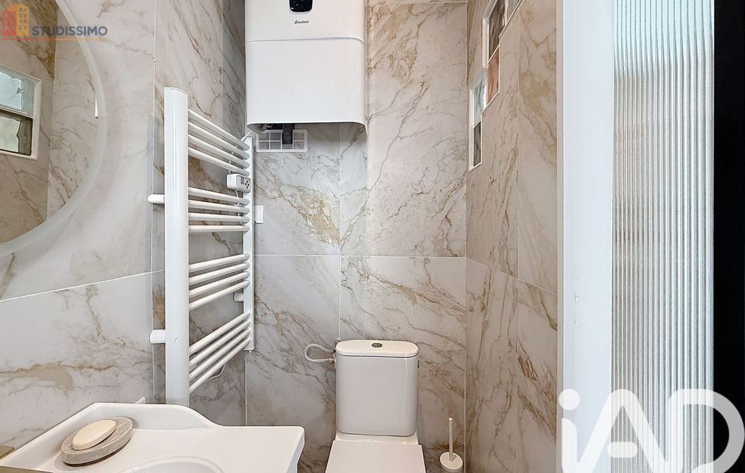 Studio 24m² Menton - Meublé, lumineux - Photo 1