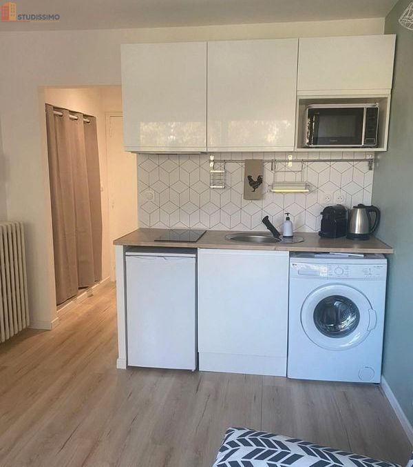 Studio meublé 17m² Cannes 06150 - Meublé, lumineux - Photo 1