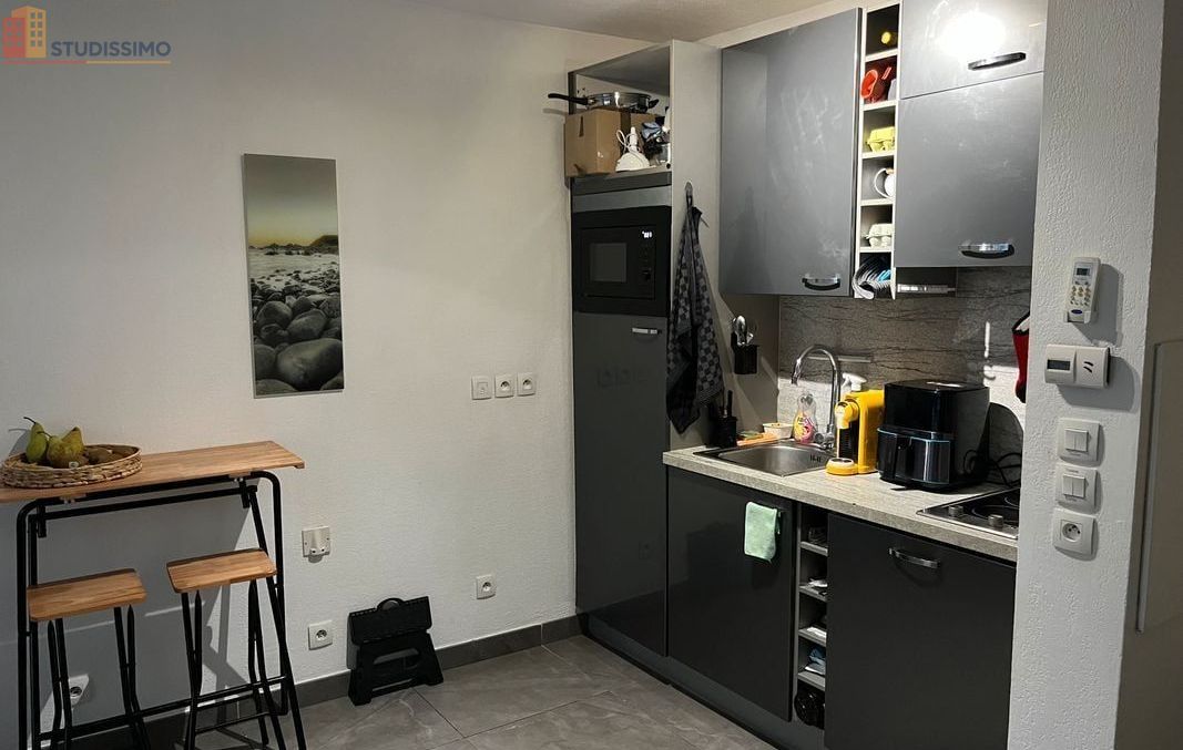 Studio meublé 28m² Antibes 06160 - Lumineux, proche centre - Photo 1