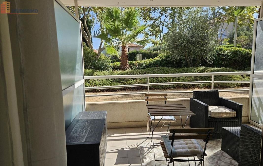 Studio 19m² Nice 06200 - Climatisé, terrasse - Photo 2