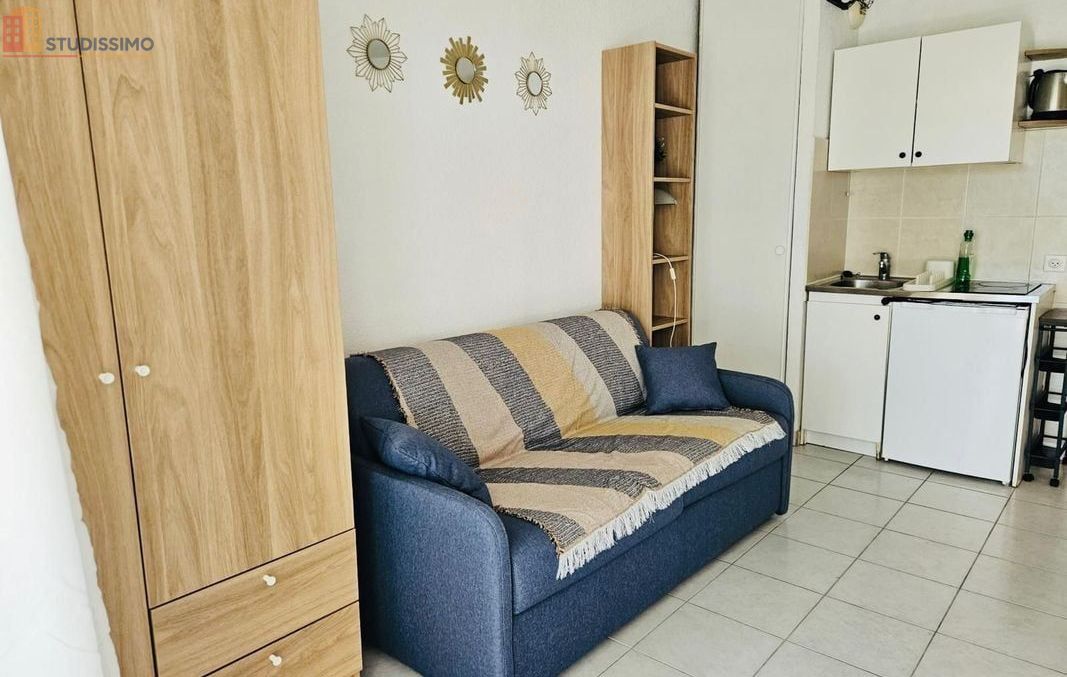 Studio 19m² Nice 06200 - Climatisé, terrasse - Photo 4