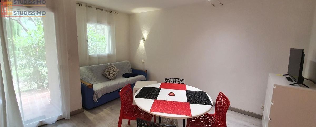 Studio meublé 24m² Nice 06200 - Terrasse, résidence avec piscine - Photo 1