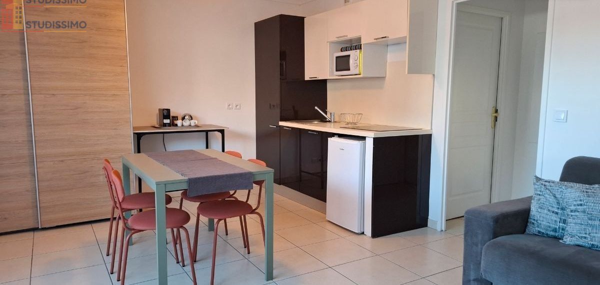 Studio meublé 32m² Antibes 06160 - Idéal étudiant, lumineux - Photo 1