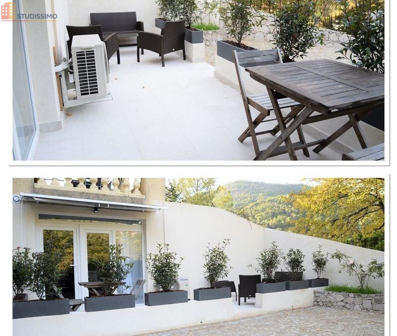 Studio meublé 35m² Tourrette-Levens - Terrasse, stationnement - Photo 1