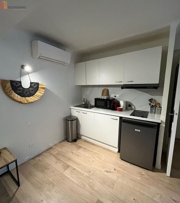 Studio meublé 18m² Vallauris - Idéal étudiant - Photo 2