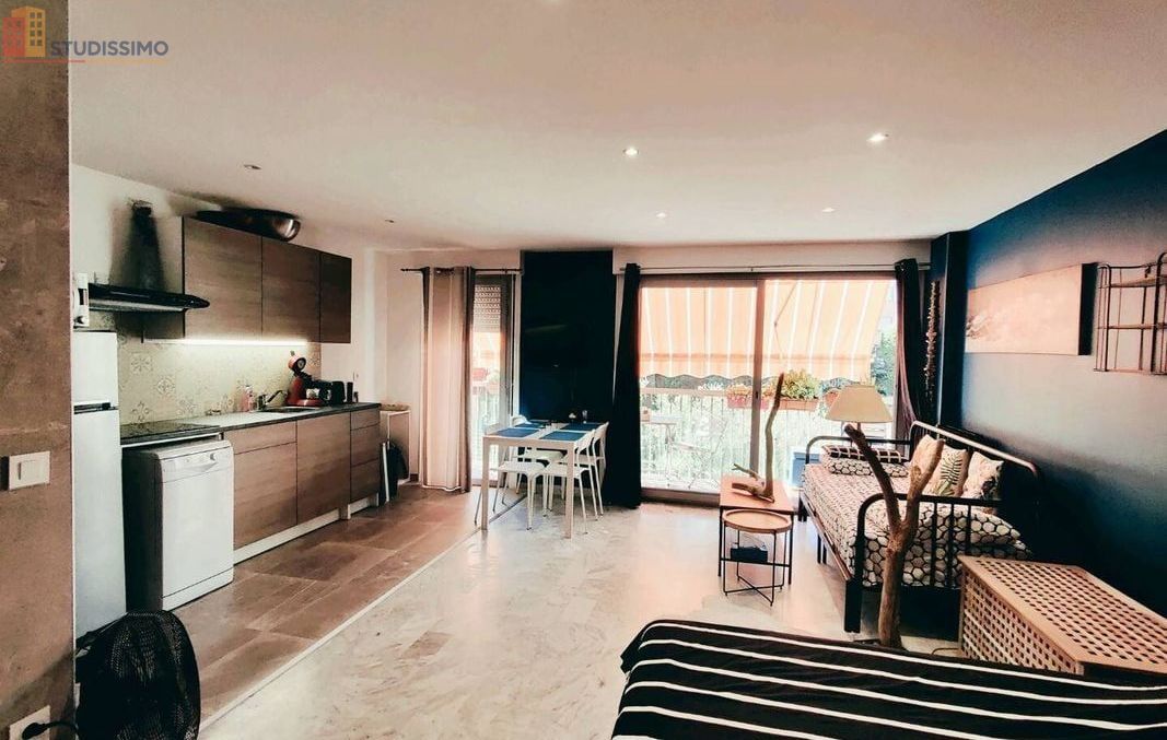 Studio meublé 35m² Vallauris - Piscine, parking - Photo 1