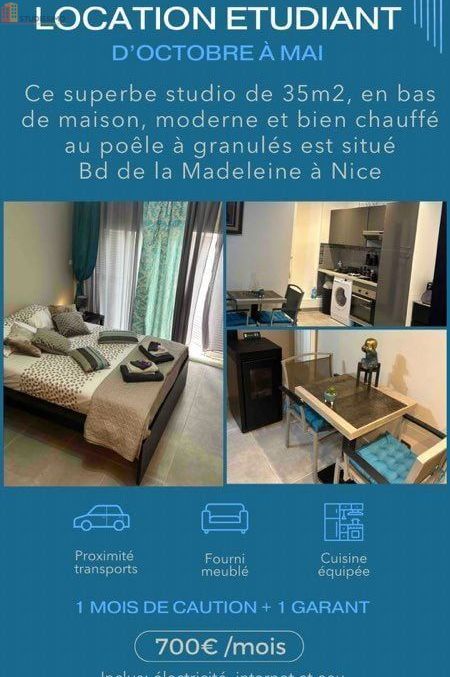 Studio à Nice