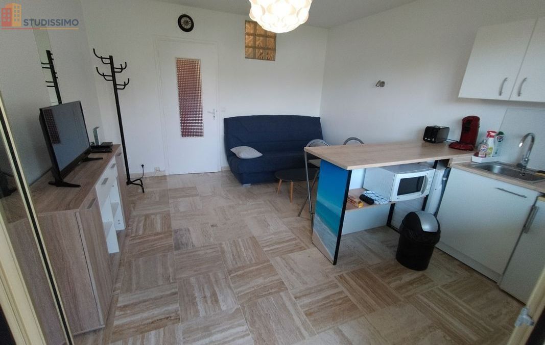 Studio meublé 21m² Antibes 06600 - Étudiant, lumineux - Photo 1