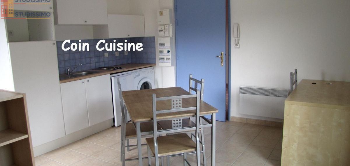 Studio meublé 27m² Annonay - Wifi, proche lycée - Photo 1