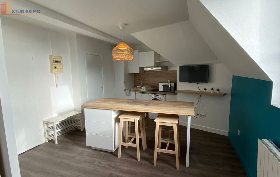 Studio meublé 28m² Sedan 08200 - Lumineux, dernier étage - Photo 6